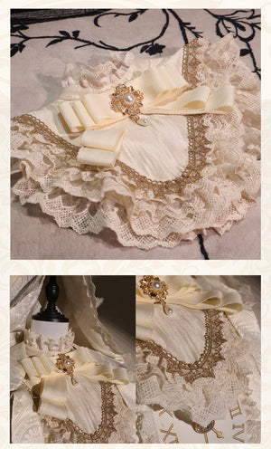 Wheel of Reincarnation Platinum SP Edition Lolita OP Dress - LolitaEraBeige SetSWheel of Reincarnation Platinum SP Edition Lolita OP Dress