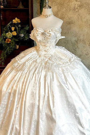 White Moonlight Lover Formal Dress - LolitaEraBlueSWhite Moonlight Lover Formal Dress