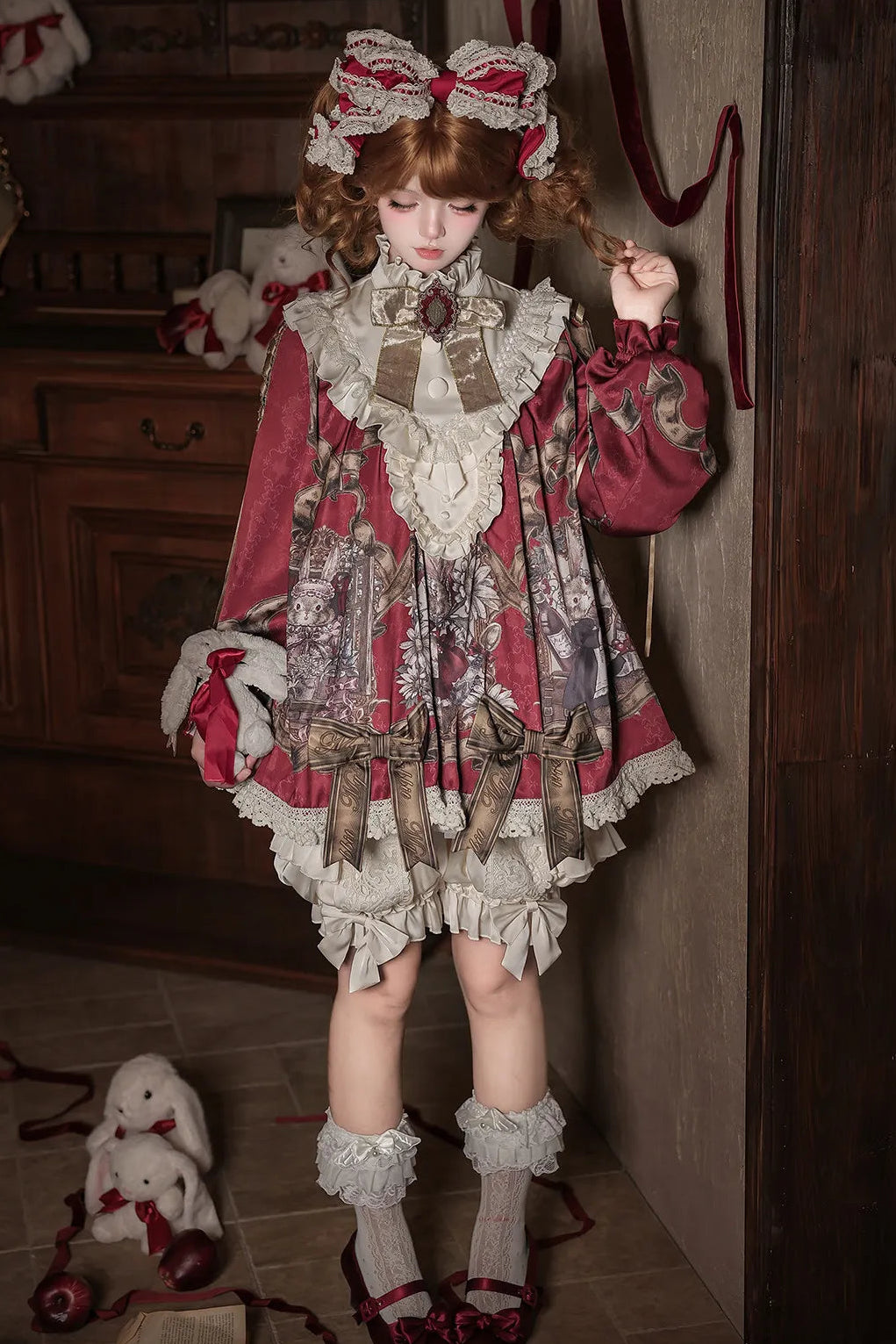 Women's Classical Doll-Style Lolita Set