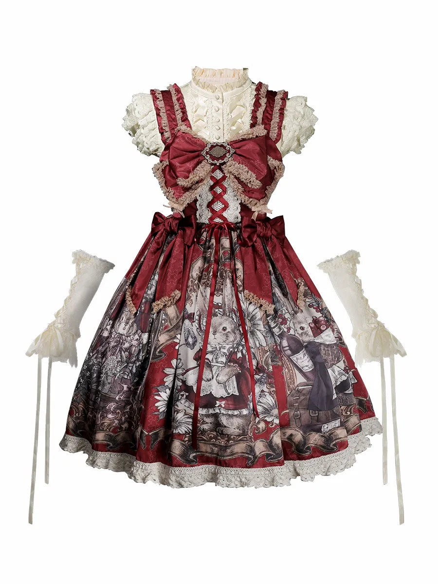 Women's Mysterious Classical Retro Lolita Set