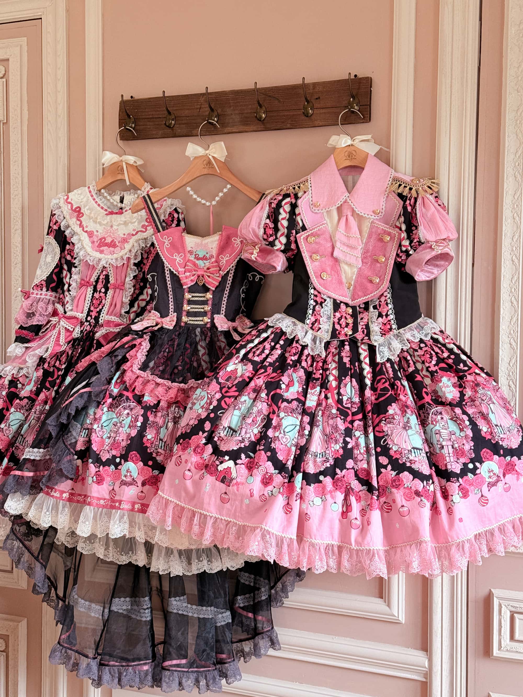 Nutcracker x Barbie Collab Original Lolita Elegant Overlay Tulle JSK Dress