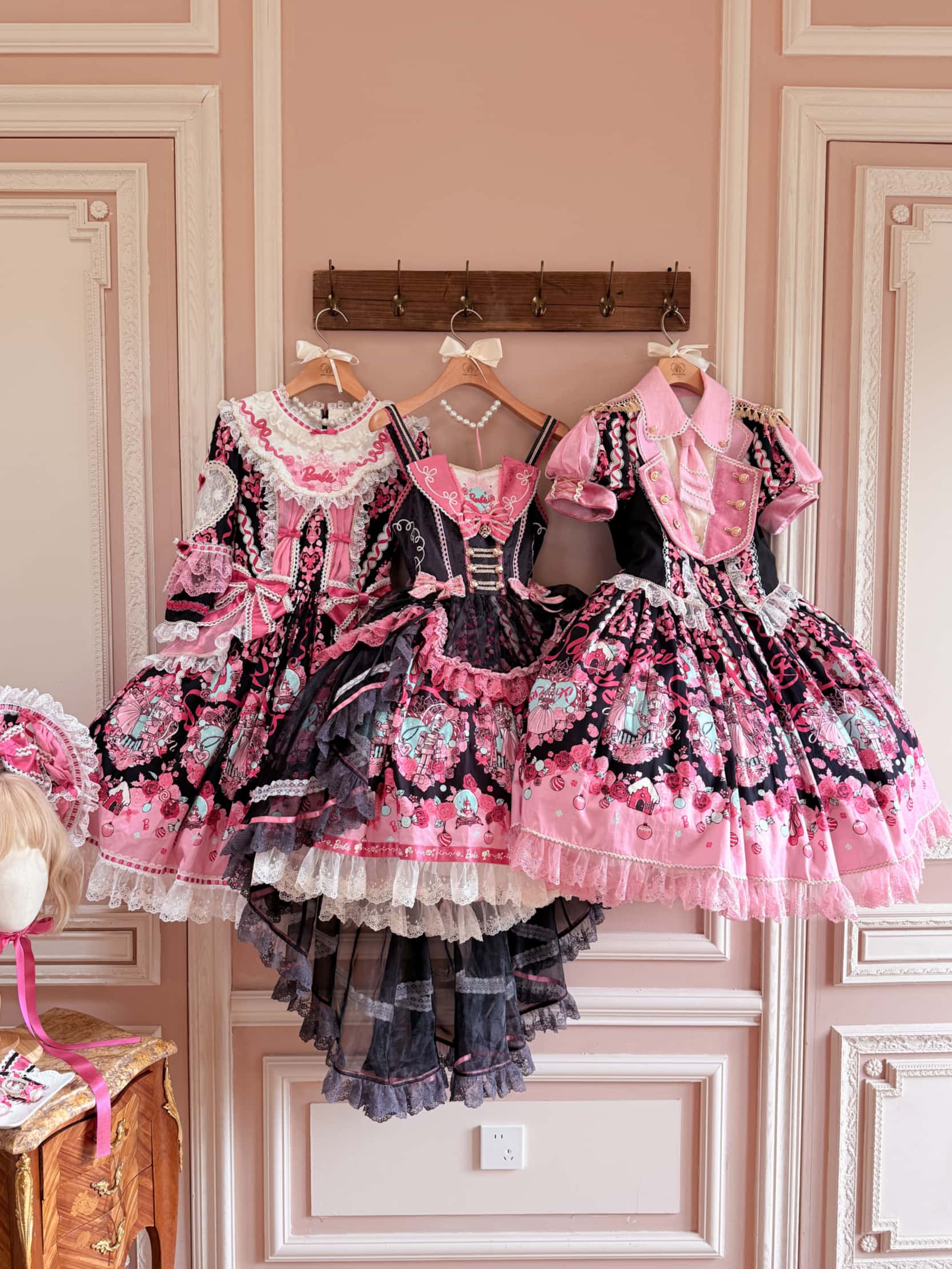Nutcracker x Barbie Collab Original Lolita Elegant Overlay Tulle JSK Dress