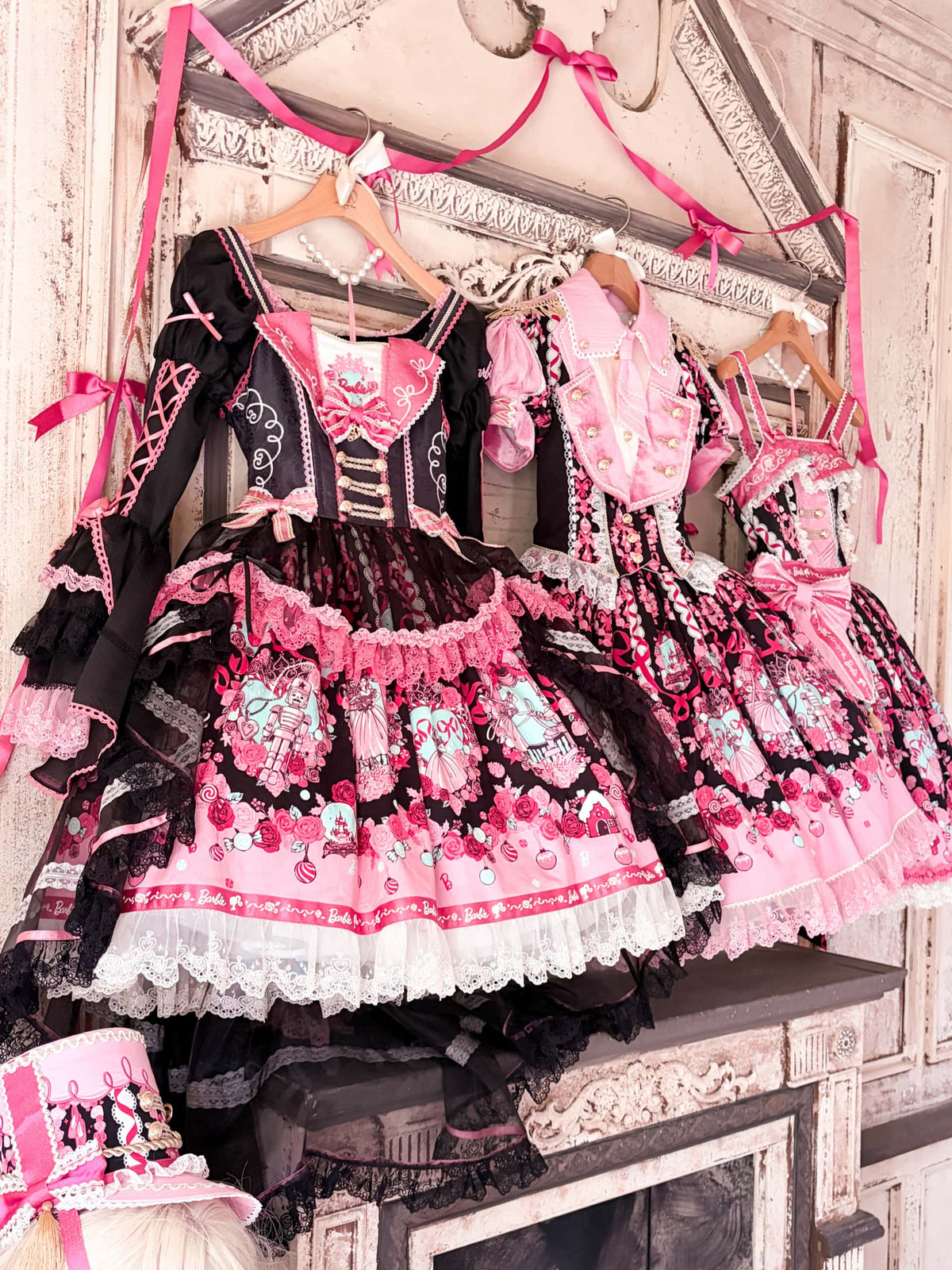 Nutcracker x Barbie Collab Original Lolita Elegant Overlay Tulle JSK Dress