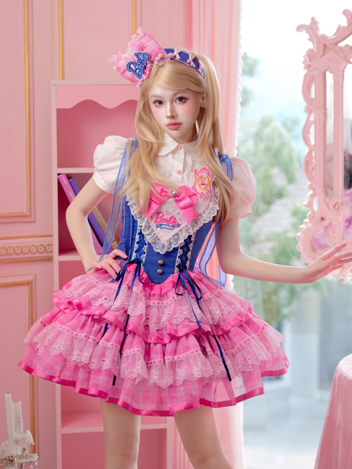 Princess Academy x Barbie Collab Original Sweet Lolita JSK Dress