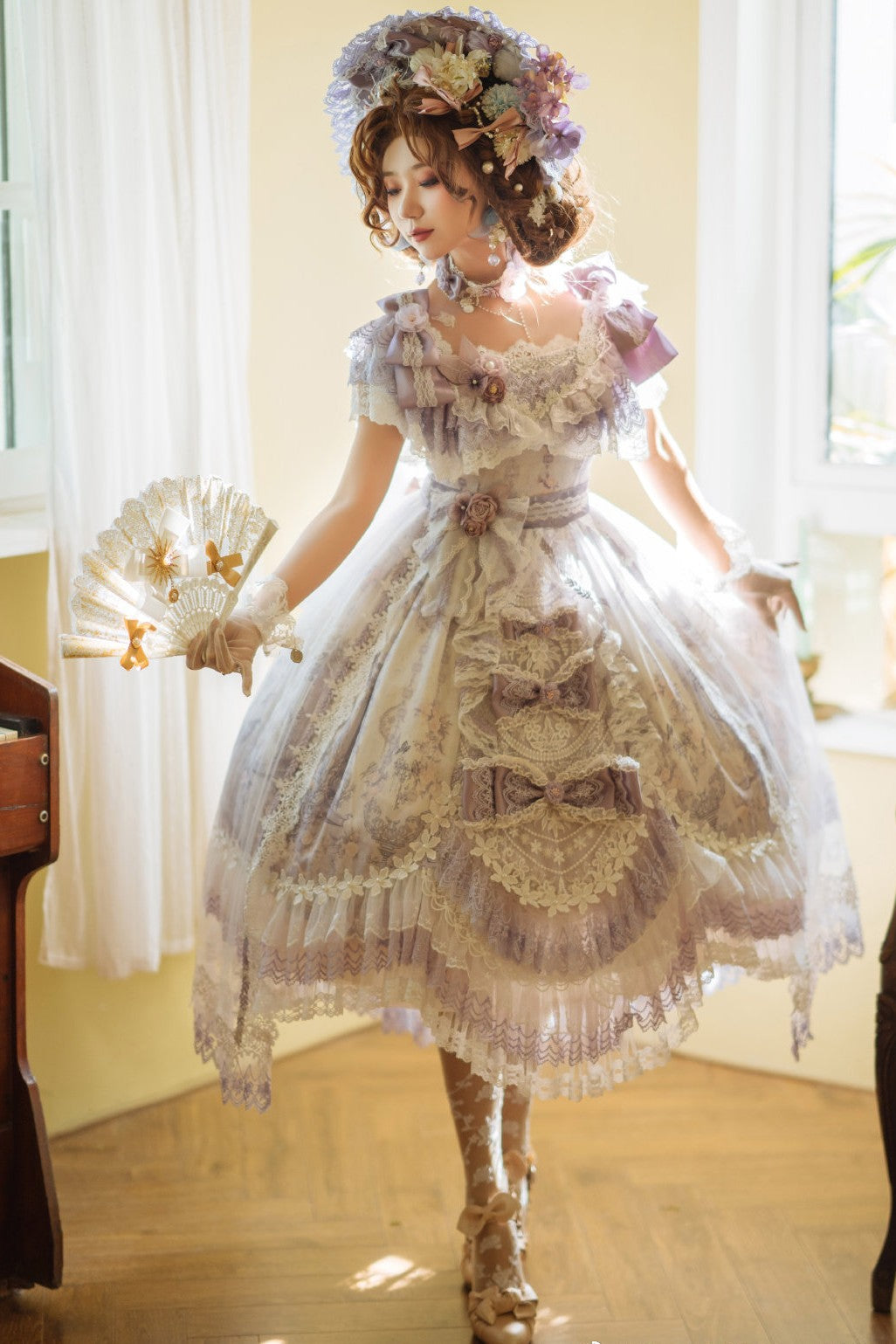 Key to the Secret Realm Lolita Gorgeous Classic Anniversary Pink Bridal Dress