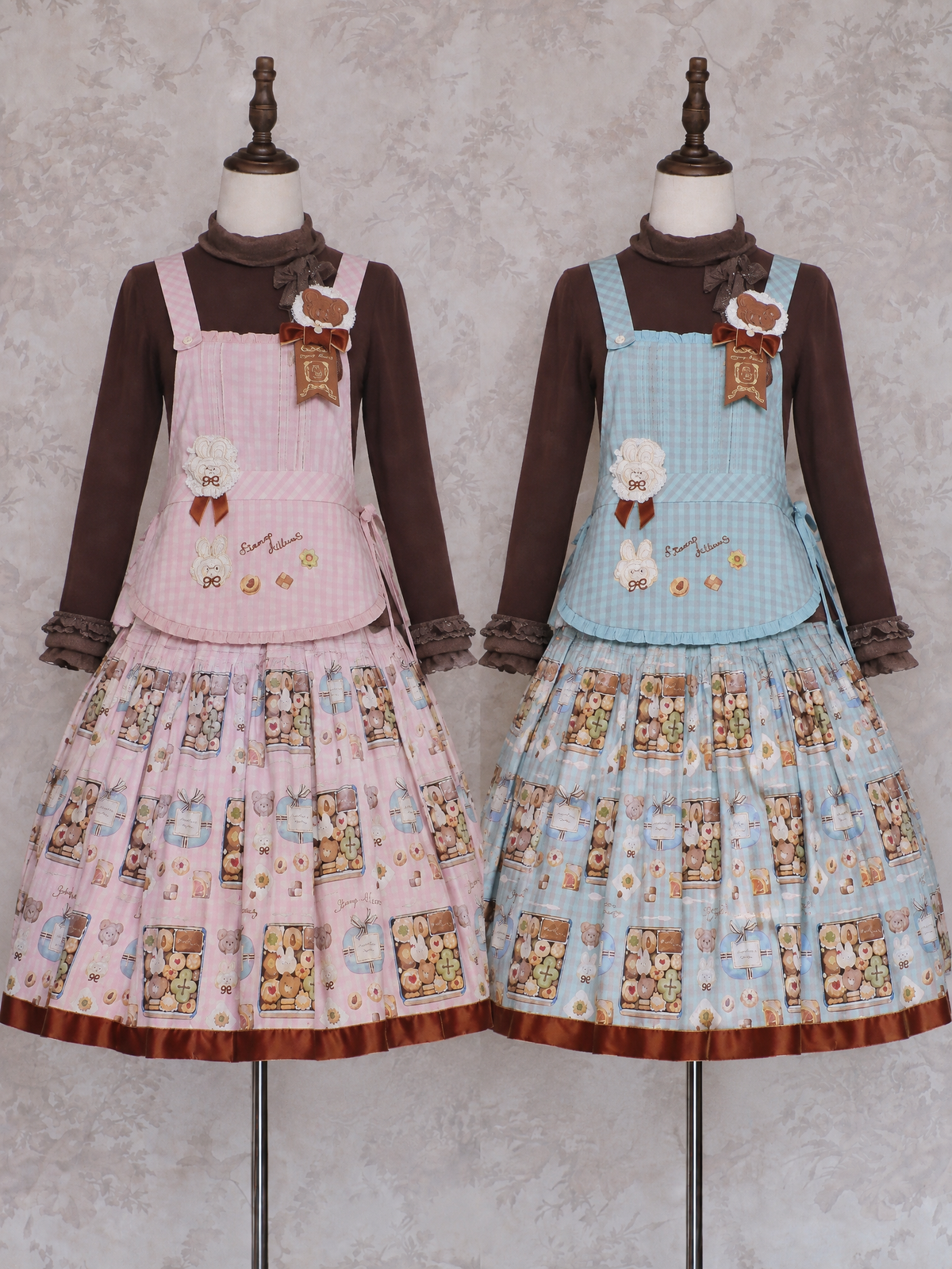Cookie Box Lolita SK Vest Blouse and Accessories Set