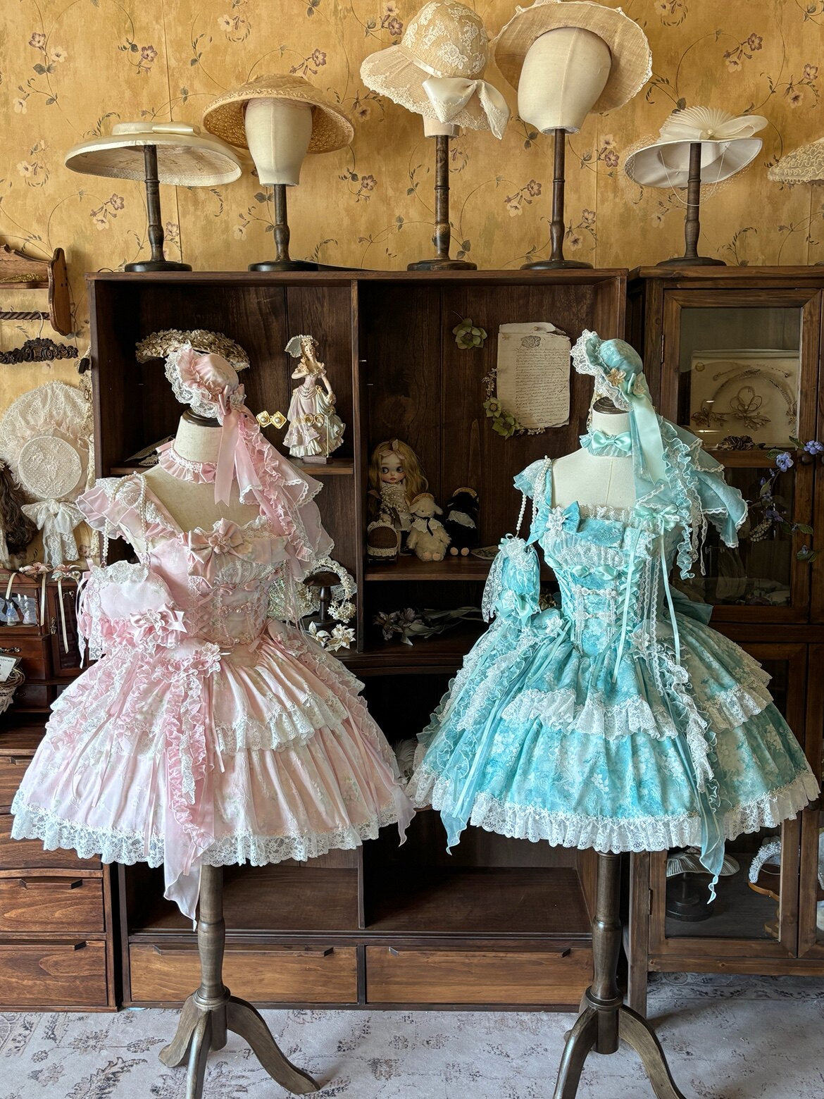 Jellyfish Pear Blossom Daily Lolita Pink JSK Dress