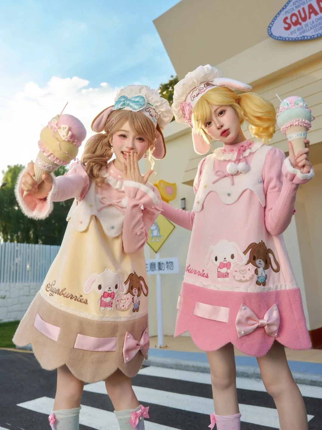 Sugarbunnies Collaboration Chef Hat & Sleeveless Dress