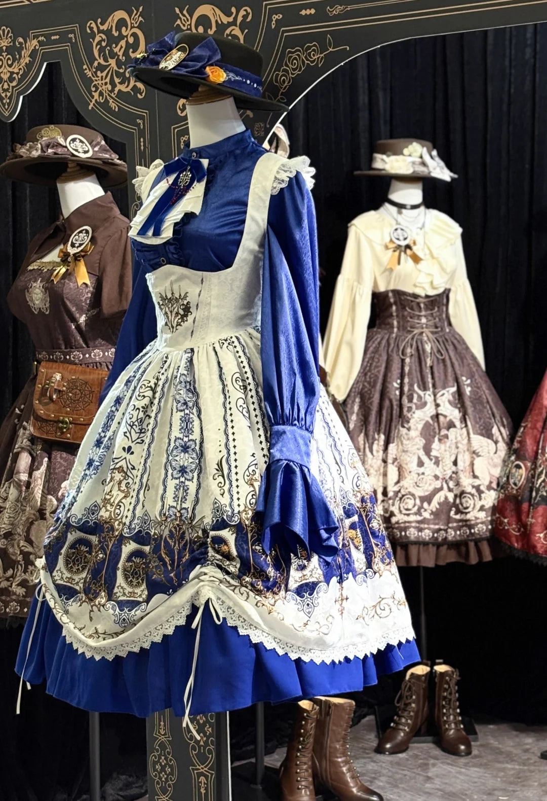 Blood Night Lamplighter Gothic Vintage Lolita Bustier JSK Dress