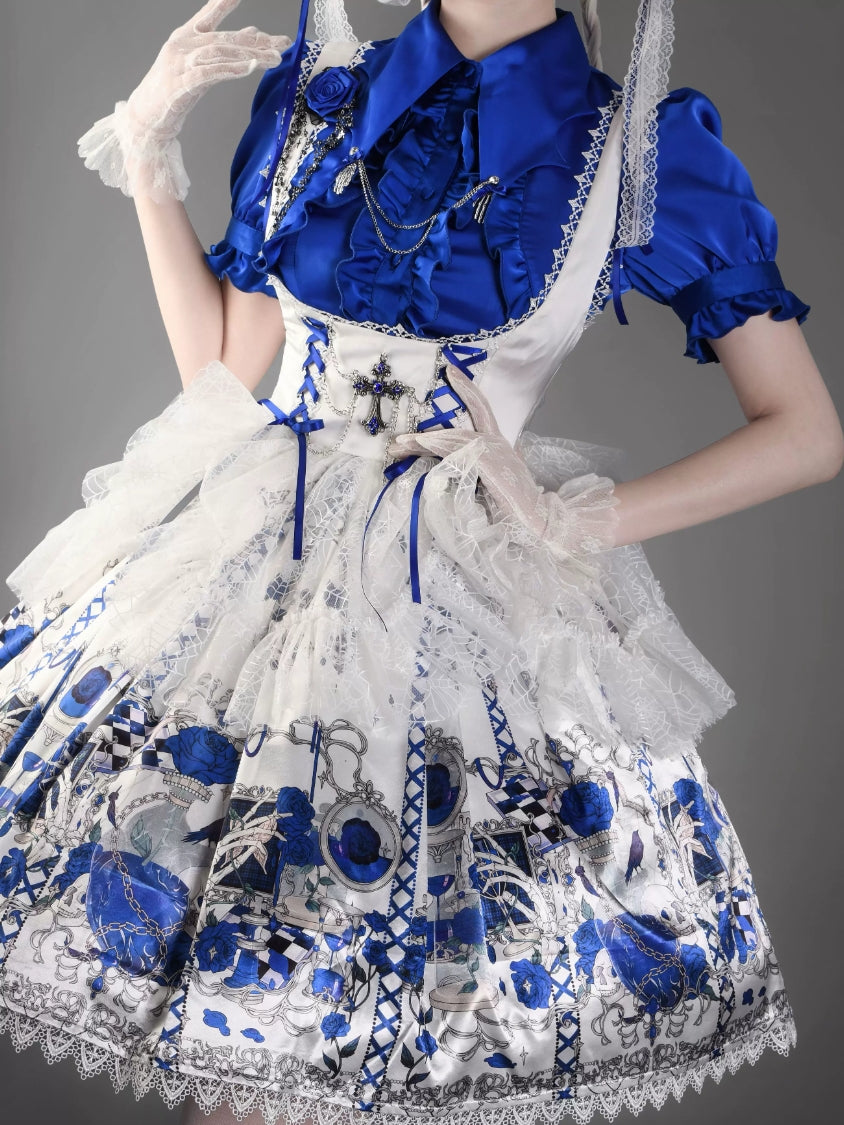 Blood Laboratory Gothic Dark Lolita JSK Corset Dress
