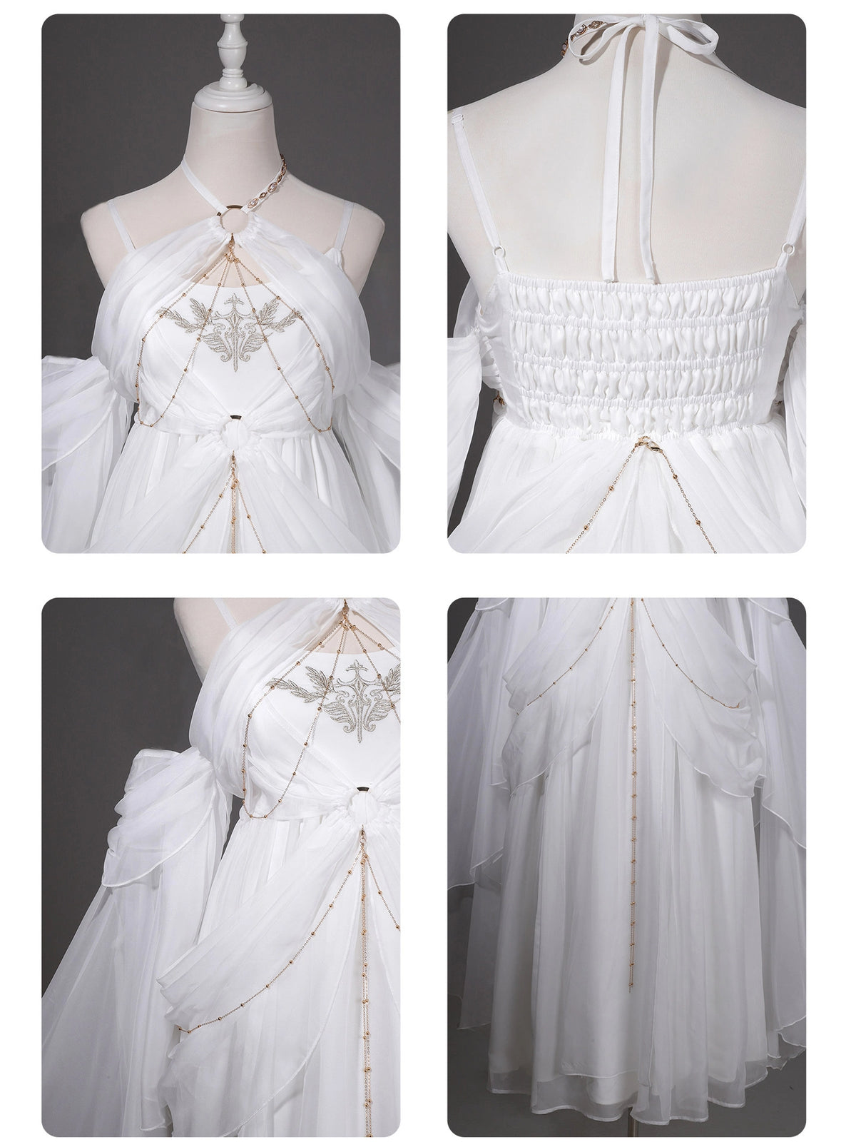 Leto's Oath Classic Lolita Empire Waist Dress Set