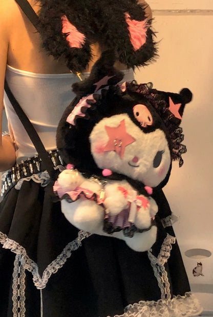 Y2K Sweet Cool Kuromi Backpack LE1008