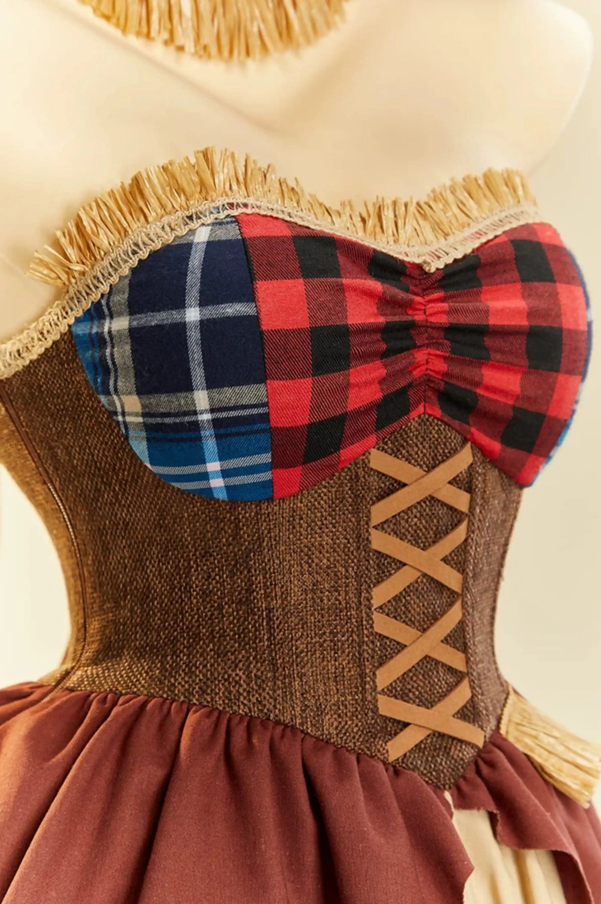 Wheatfield Guardian Scarecrow Halloween Cosplay Dress