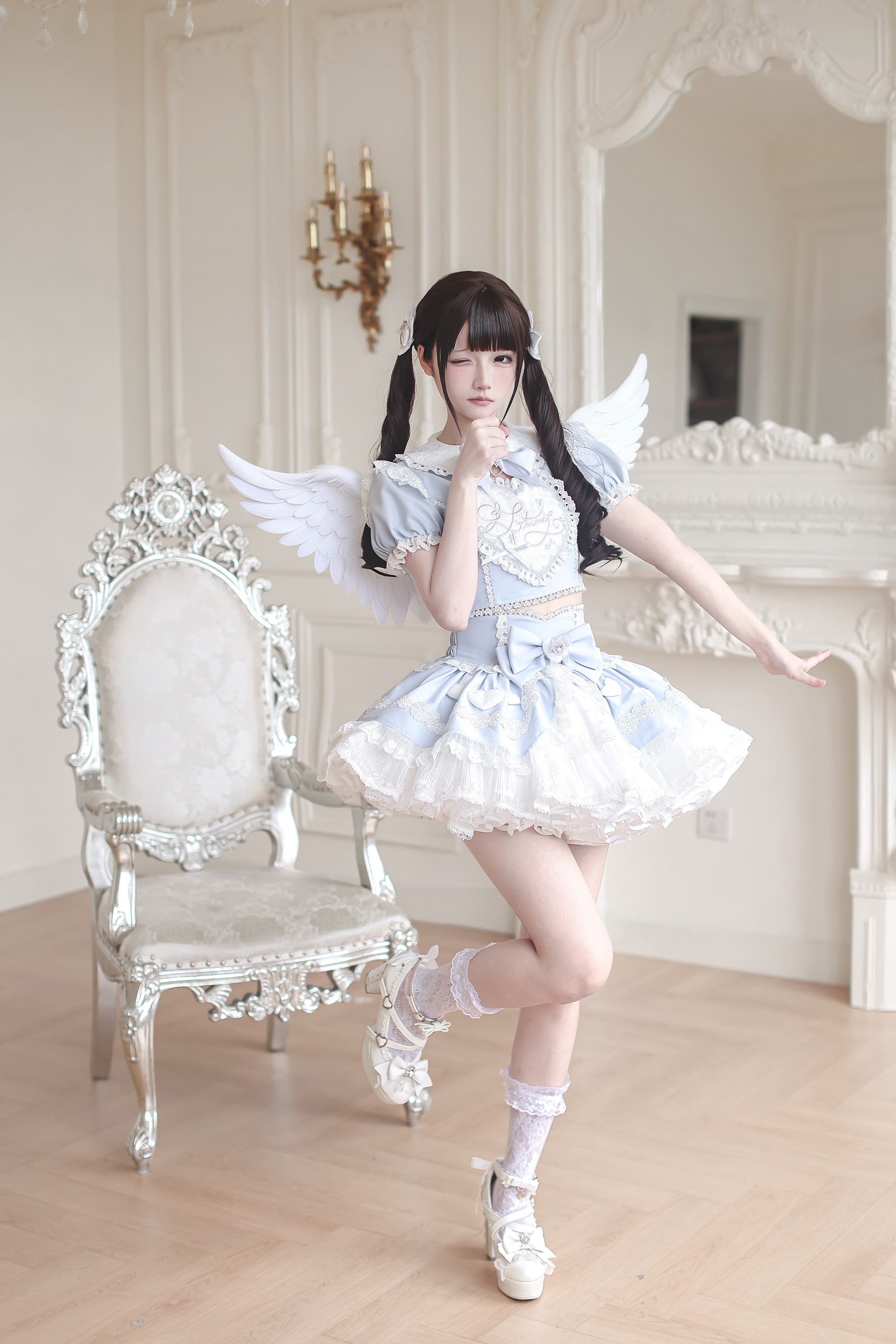 [Limited Edition: June 17] Ryousangata  Love Confession Idol Costume Kawaii Dress