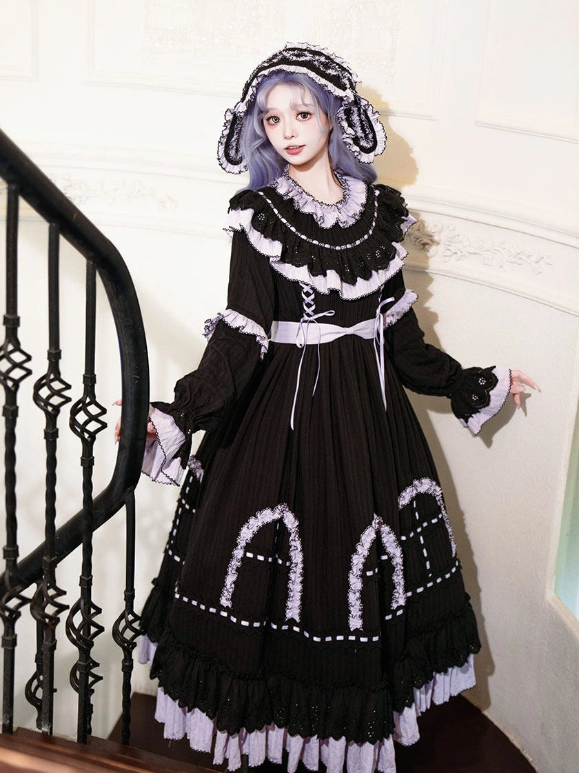 Witch Lilith Lolita Dark Gothic OP Dress