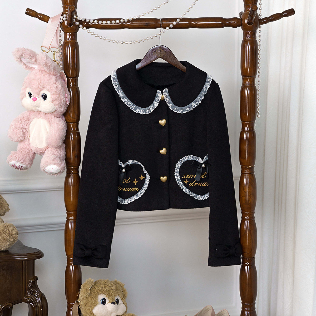 Milk Puff Dream Whisper Lolita Vintage Versatile Coat