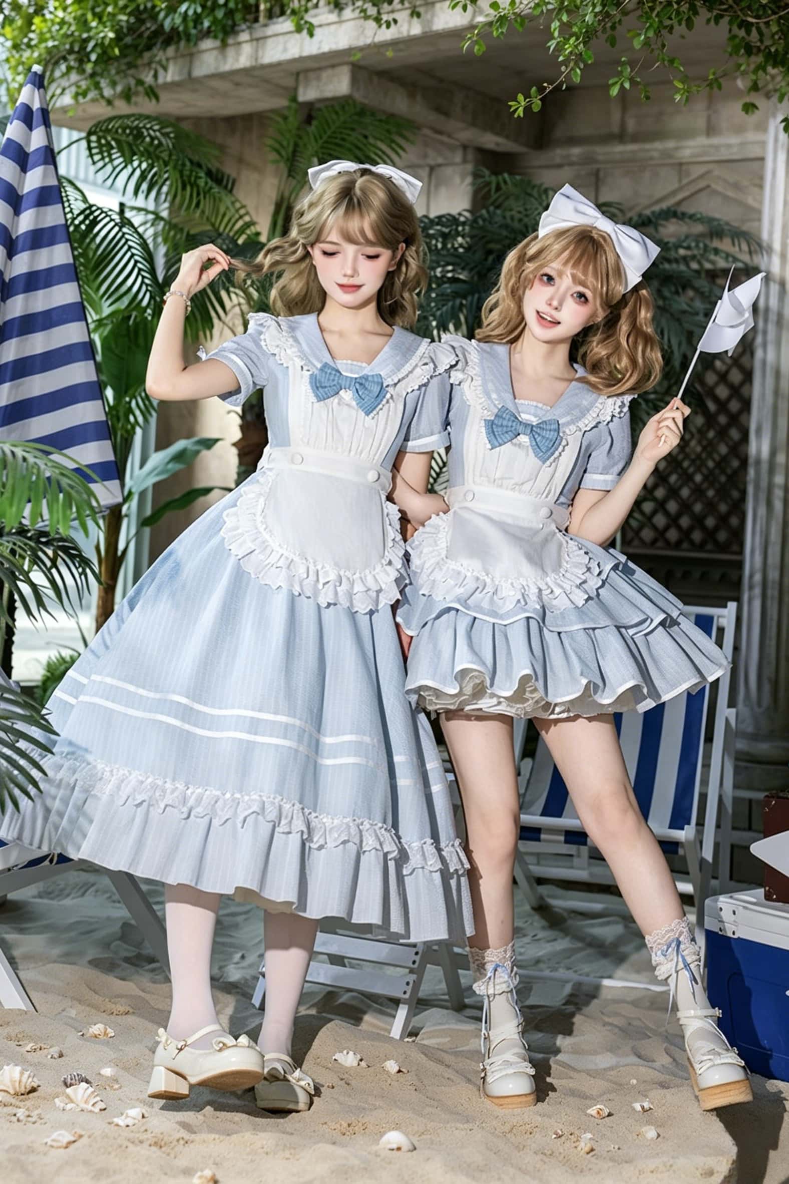 Seven Day Bell Lolita OP Dress