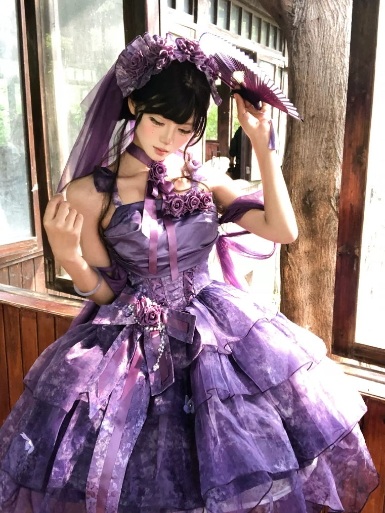 Wisteria Butterfly Lolita JSK Dress