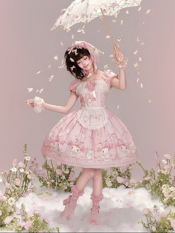My Melody Collaboration Series Standard OP Dress
