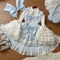 Lolita Sweet Vintage Lace JSK Dress LS1006