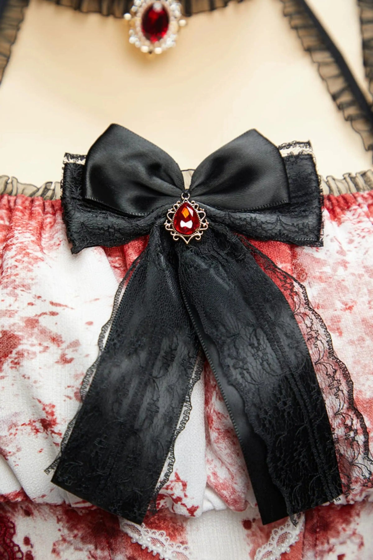 Rebellious Maid Gothic Halloween Maid Dress Cosplay Costume