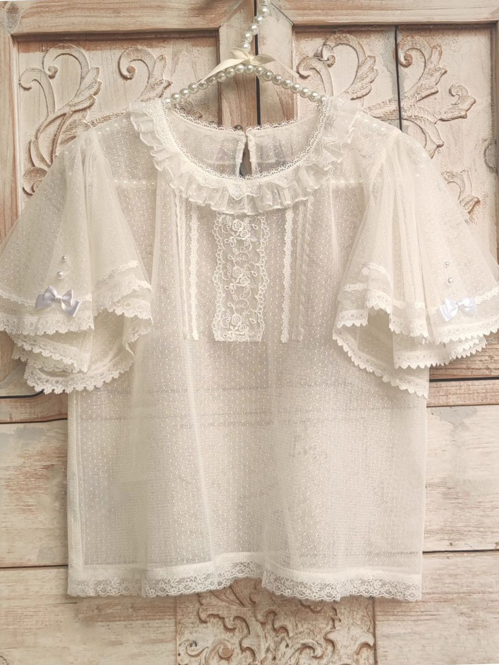 Lolita Bridal Dress Matching Princess Sleeve Blouse