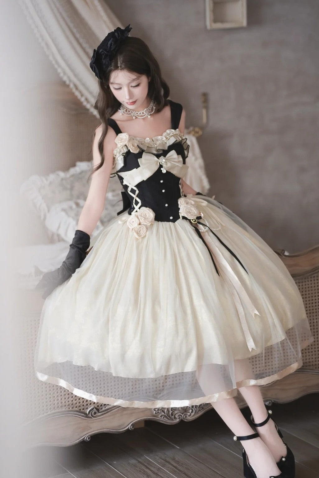 Paris Souvenir French Classic Corset Boned Lolita JSK Dress