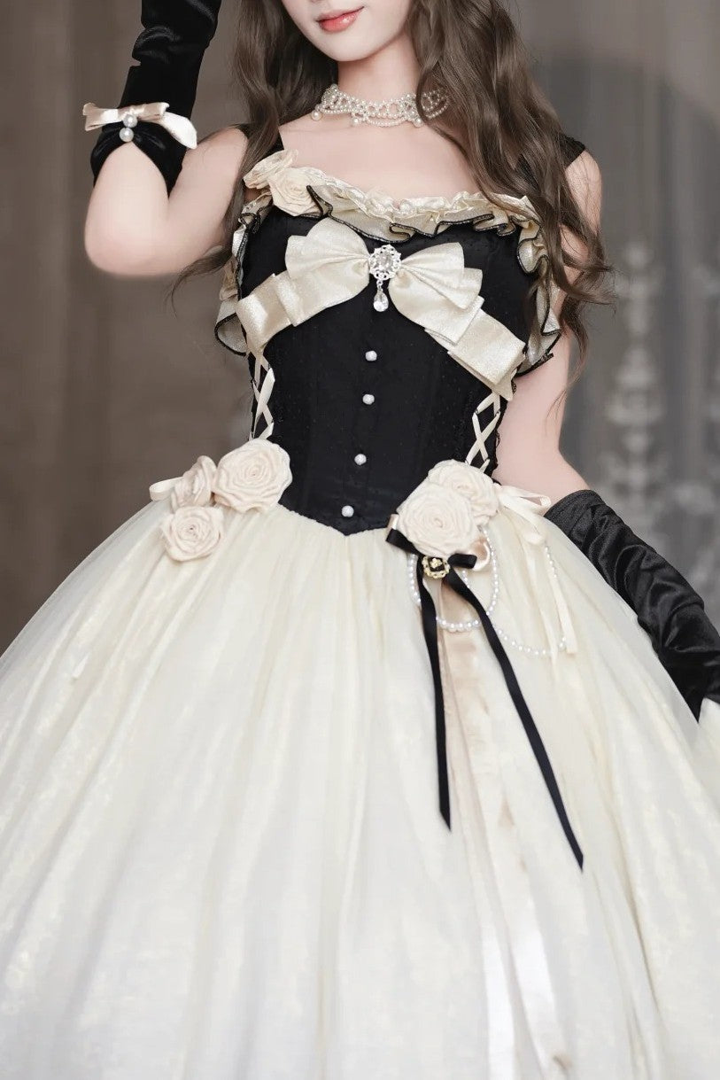 Paris Souvenir French Classic Corset Boned Lolita JSK Dress