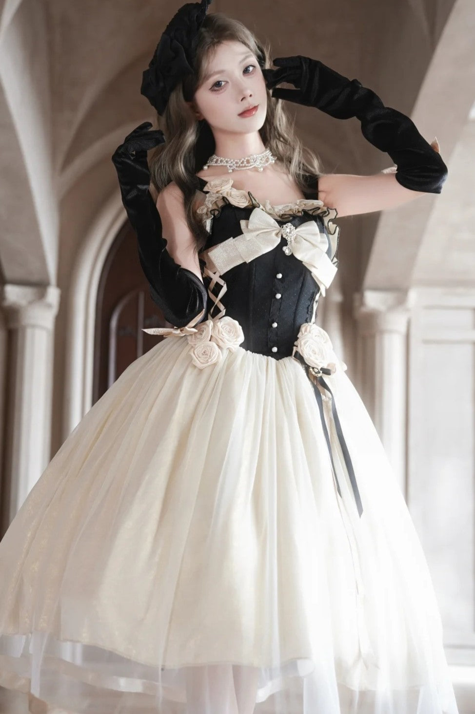 Paris Souvenir French Classic Corset Boned Lolita JSK Dress