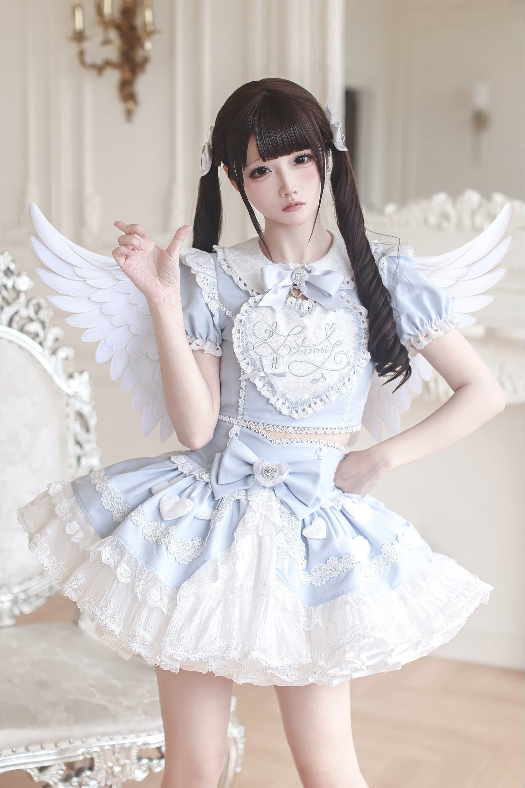 [Limited Edition: June 17] Ryousangata  Love Confession Idol Costume Kawaii Dress