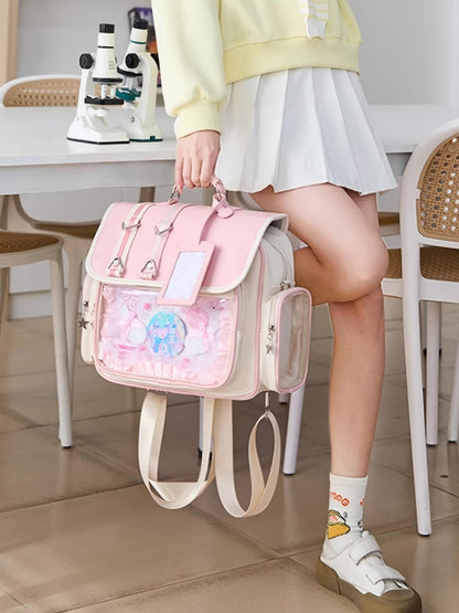 Anime Pastel Sky Foam Large Capacity Ita-Bag