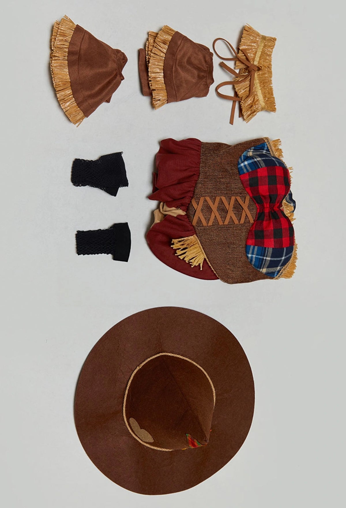 Wheatfield Guardian Scarecrow Halloween Cosplay Dress