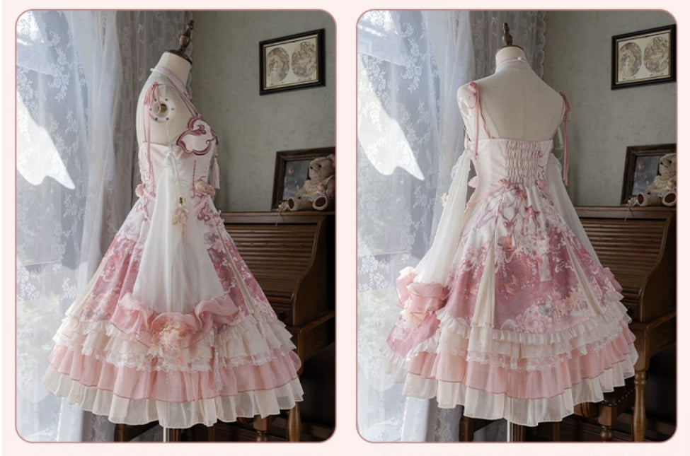 Blossom Feast Lolita Pink JSK Dress