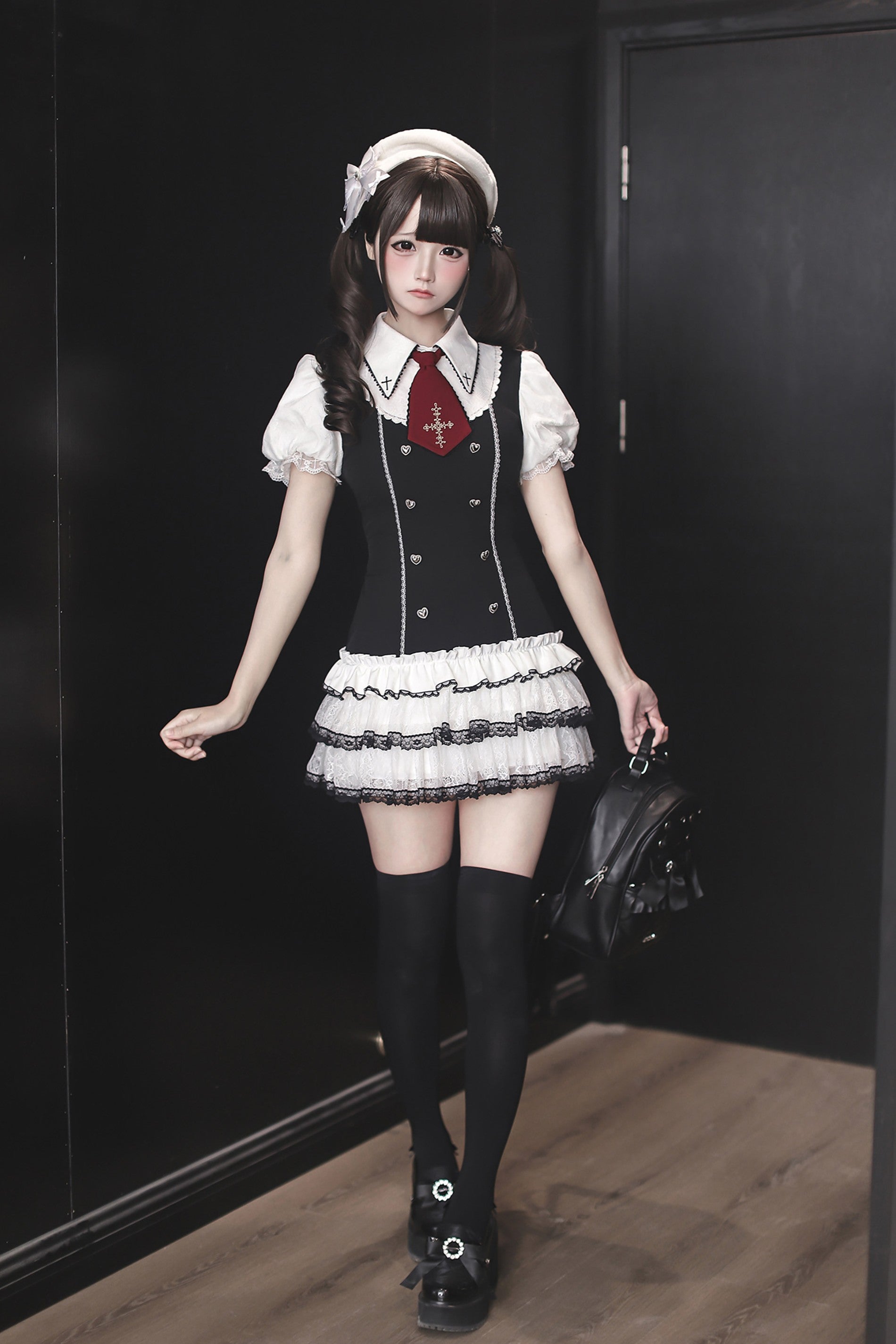 [Limited Edition: June 17] Starry Night Academy Jirai Kei  Preppy Set