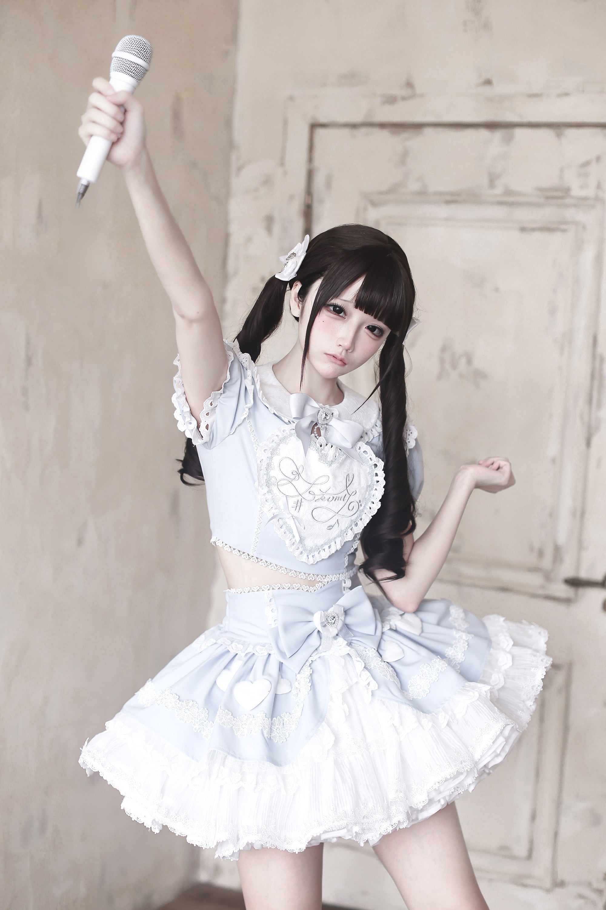 [Limited Edition: June 17] Ryousangata  Love Confession Idol Costume Kawaii Dress