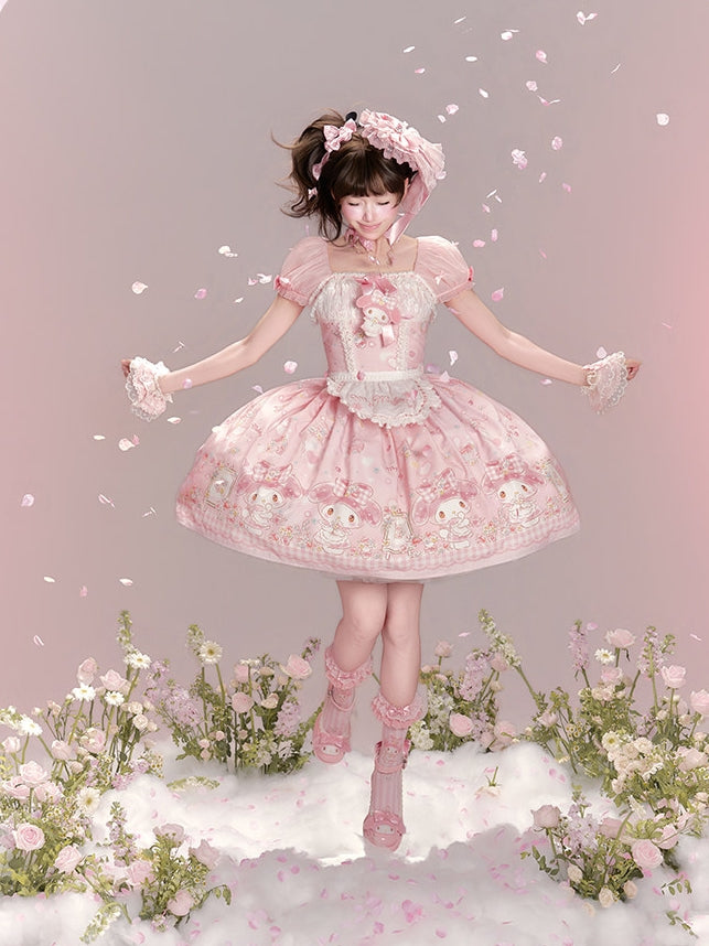 My Melody Collaboration Series Red & Pink Platform Shoes