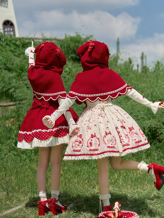 My Melody Collaboration Series Red & Pink Platform Shoes