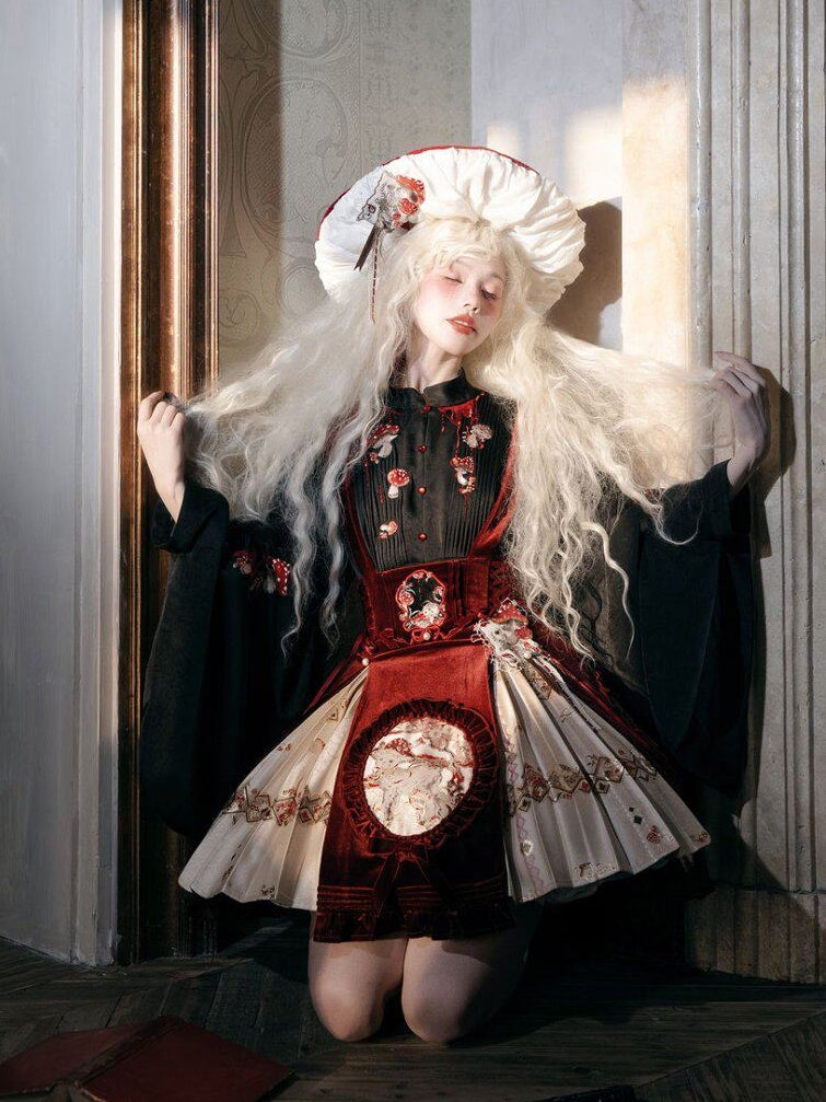 Sheep Poison Mushroom Gothic Coat & JSK Set