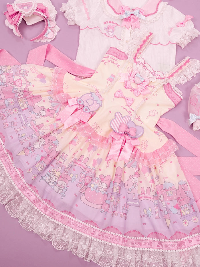 Sanrio Collaboration Series My Melody Park Printed JSK Dress
