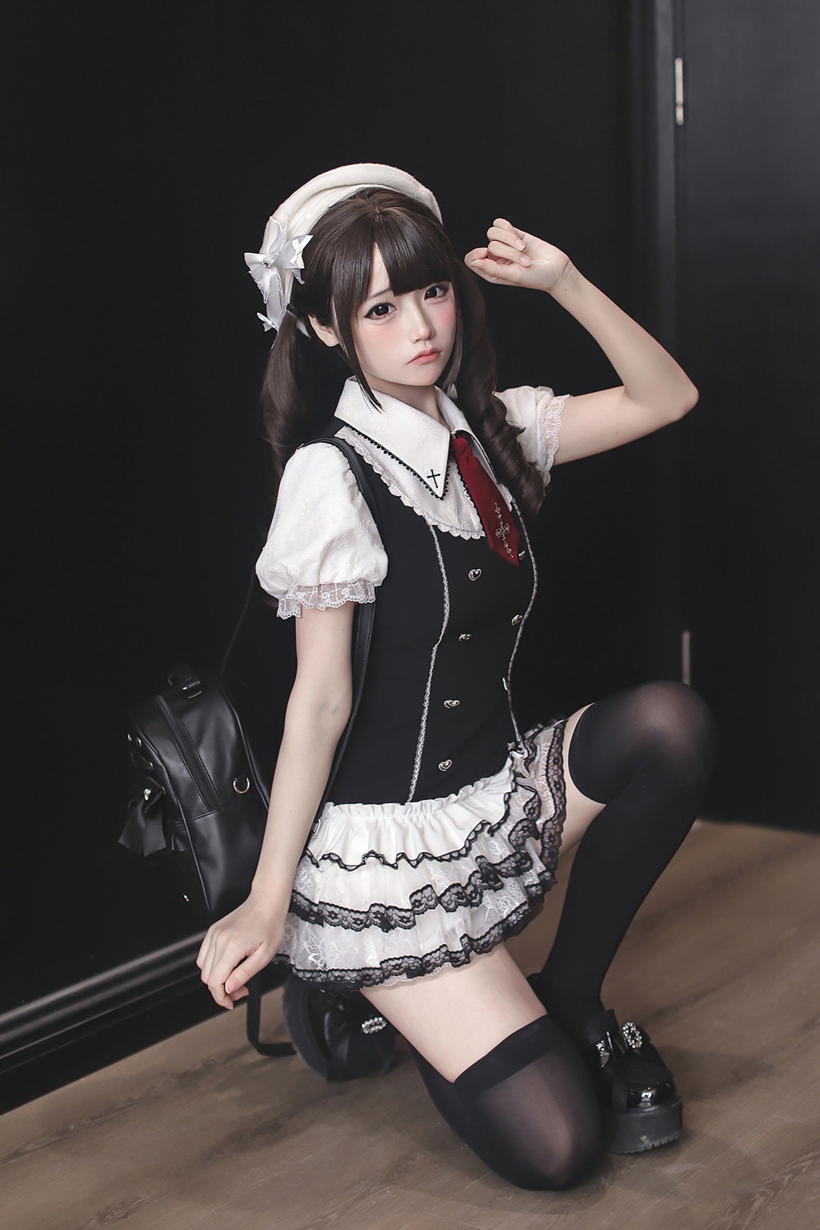 [Limited Edition: June 17] Starry Night Academy Jirai Kei  Preppy Set
