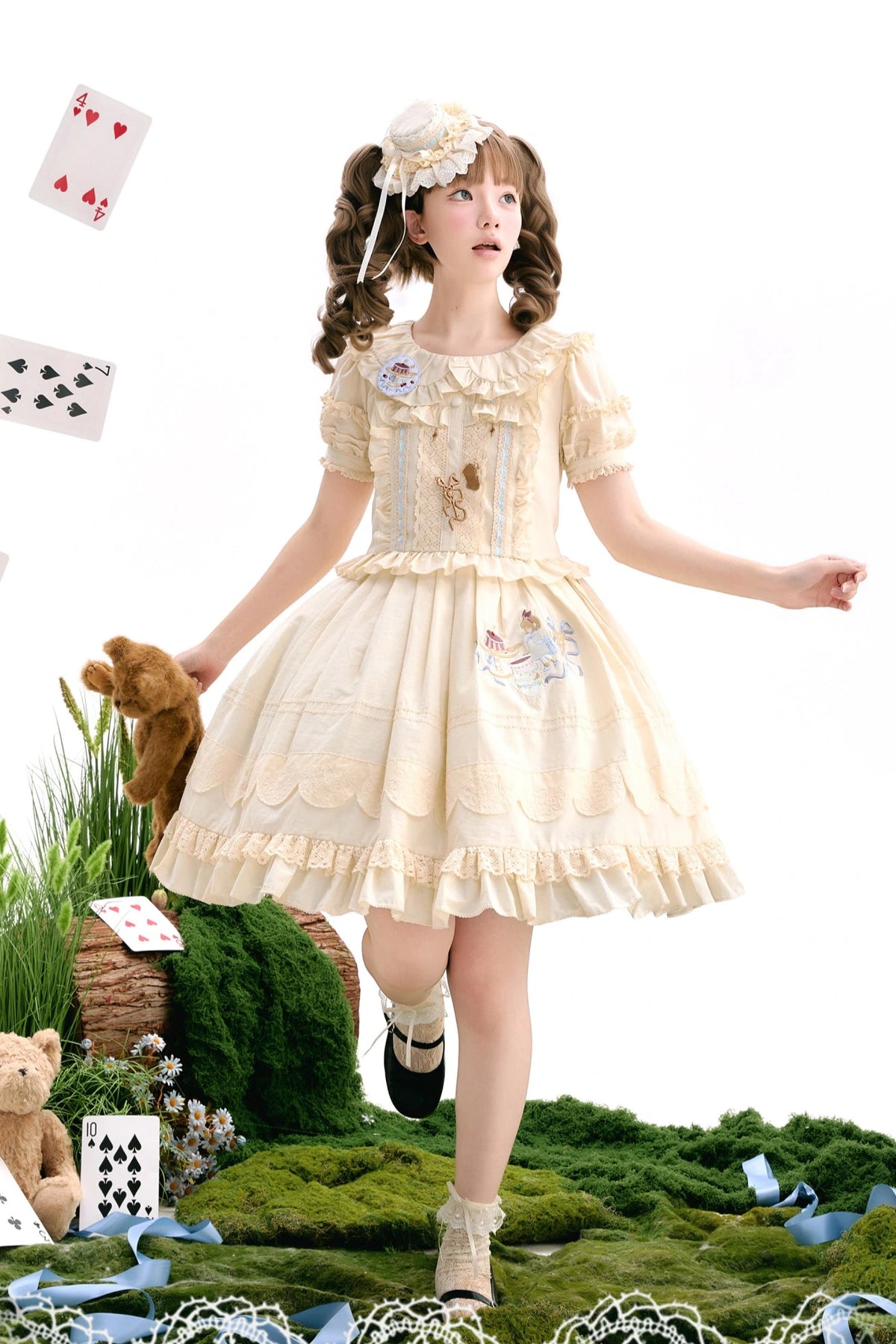 Finding Alice Lolita Original Cute Doll Style OP Dress