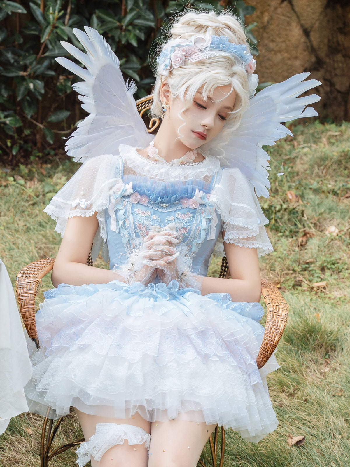 Lolita Bridal Dress Matching Princess Sleeve Blouse