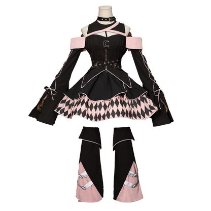 Lolita Reflective Goth Magical Girl Deluxe Full Set LG1056