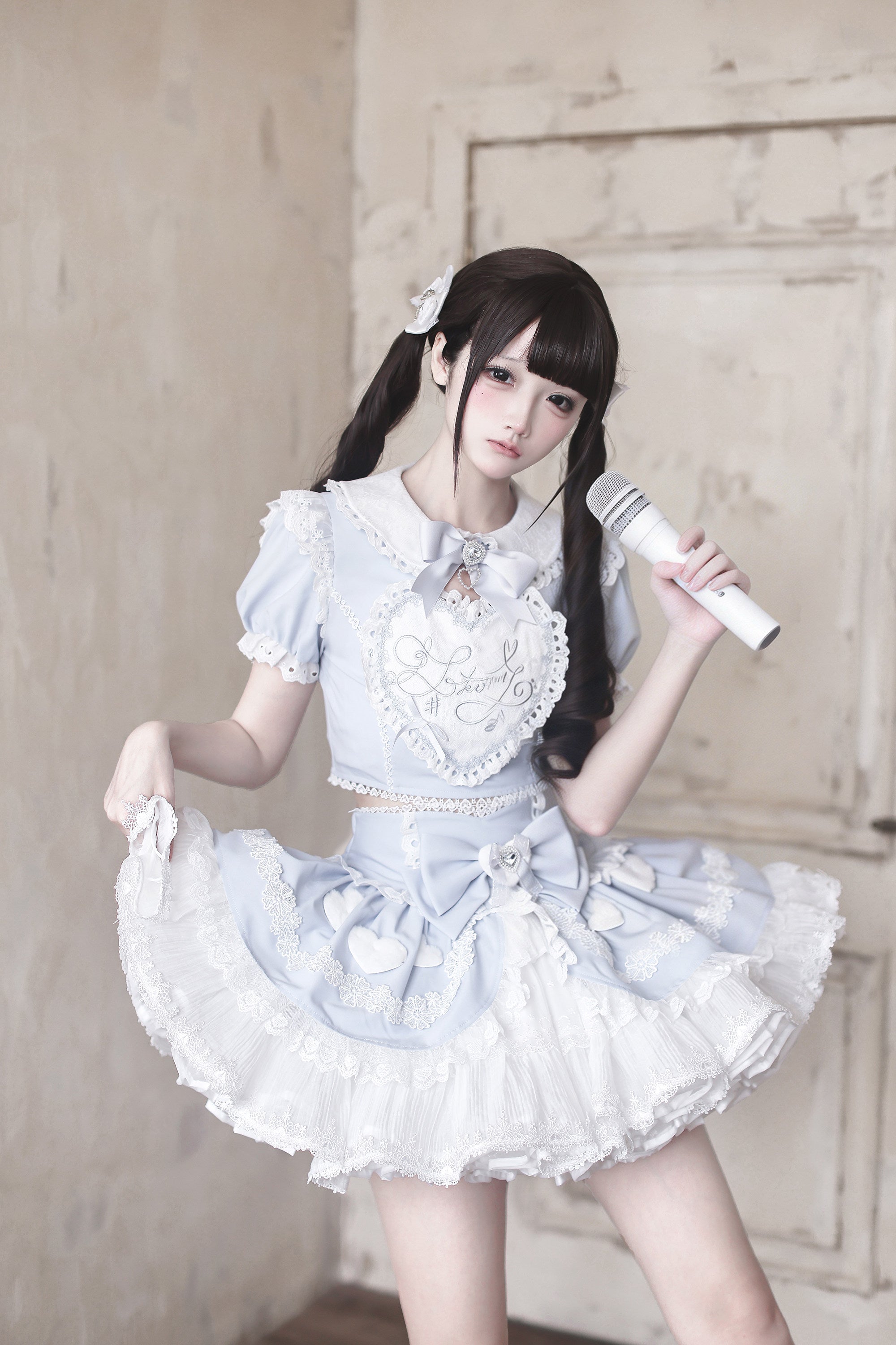[Limited Edition: June 17] Ryousangata  Love Confession Idol Costume Kawaii Dress