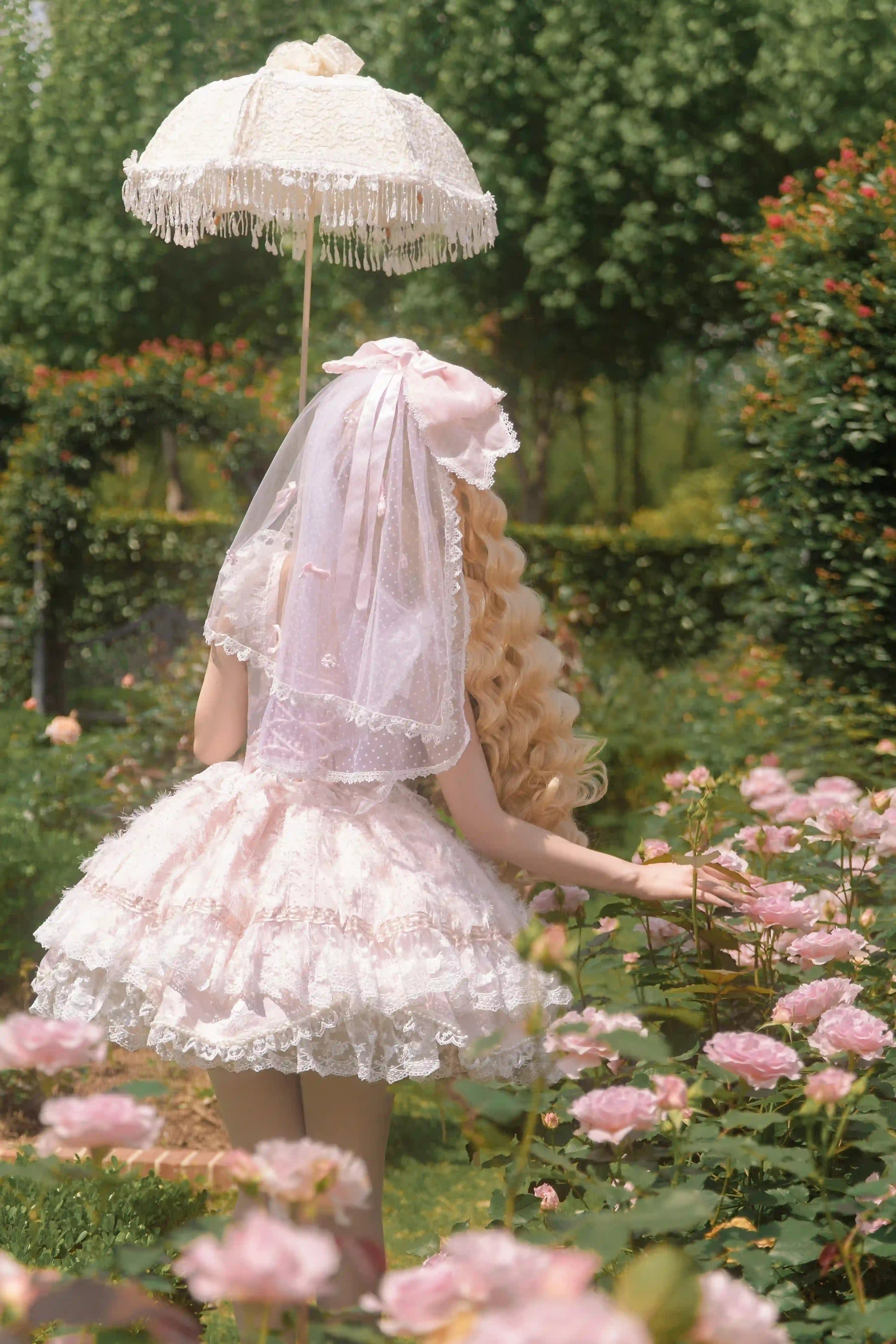 Anna's Ball Light Pink Classic Ballet Lolita JSK