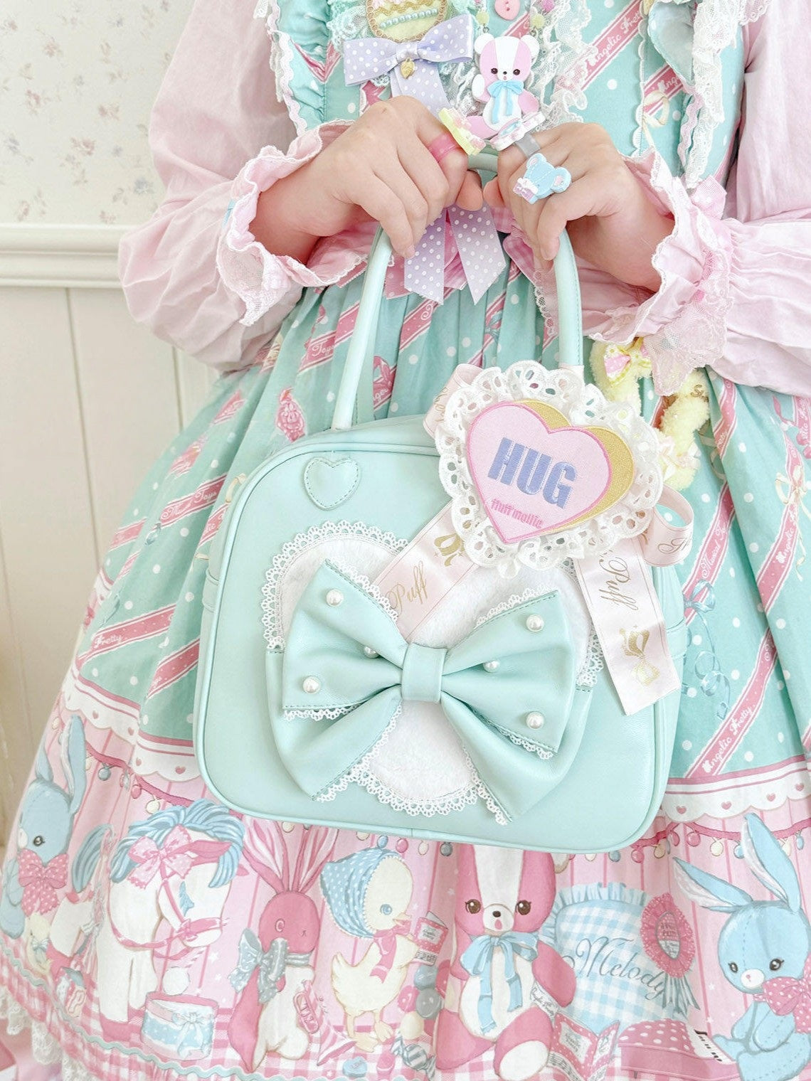 Heart Boston Lolita Handbag