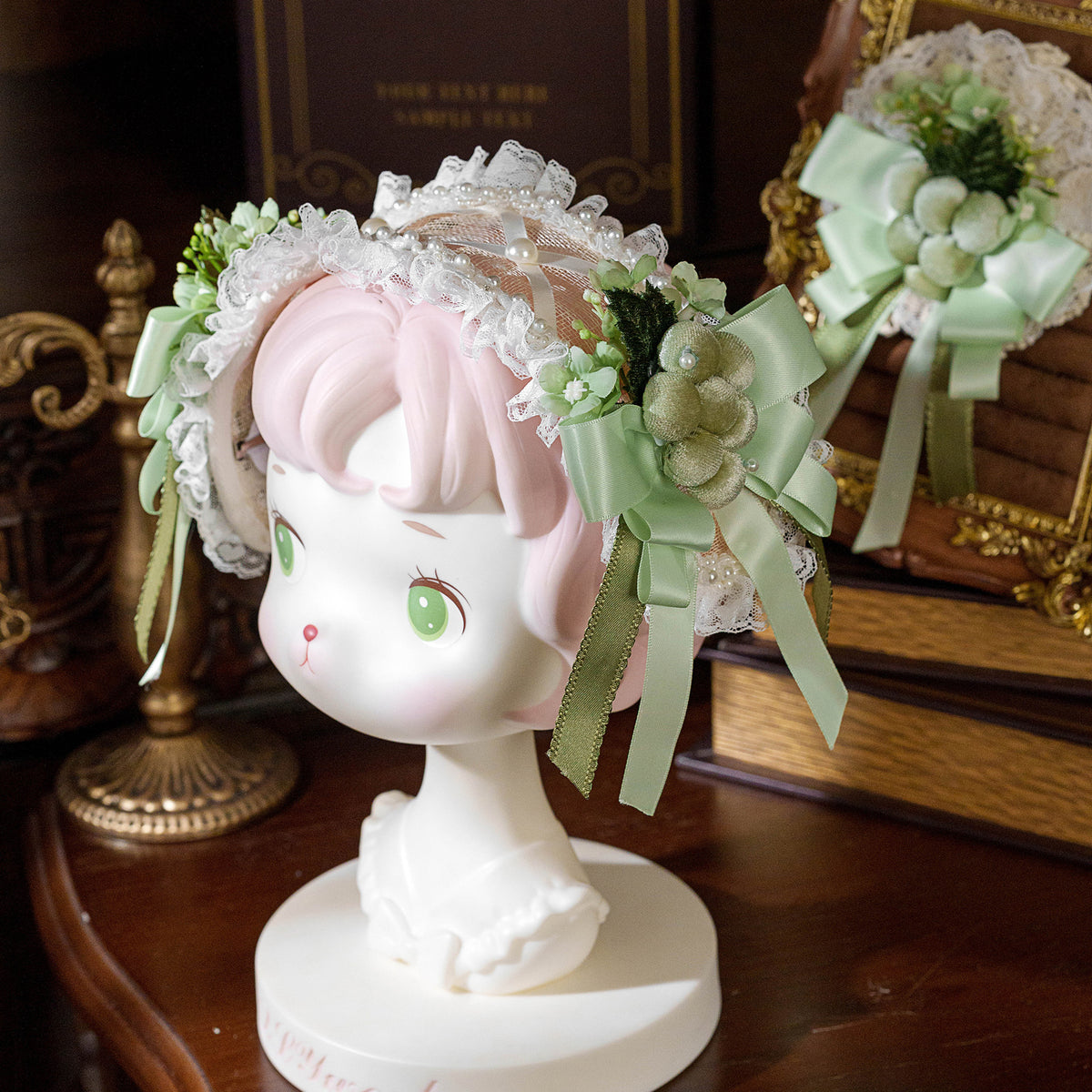 Green Grape Manor Lolita Original Pastoral Style OP Dress