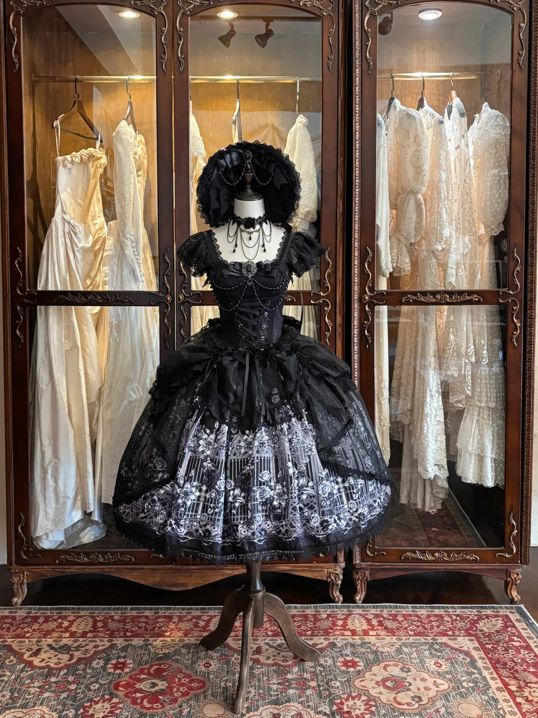 Thorn Feather Holy Relic Original Gothic Dark Lolita JSK Dress