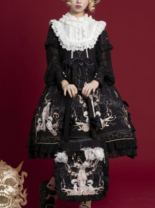 Lolita  Elegant  Sweet Long Sleeve Dress LS1009