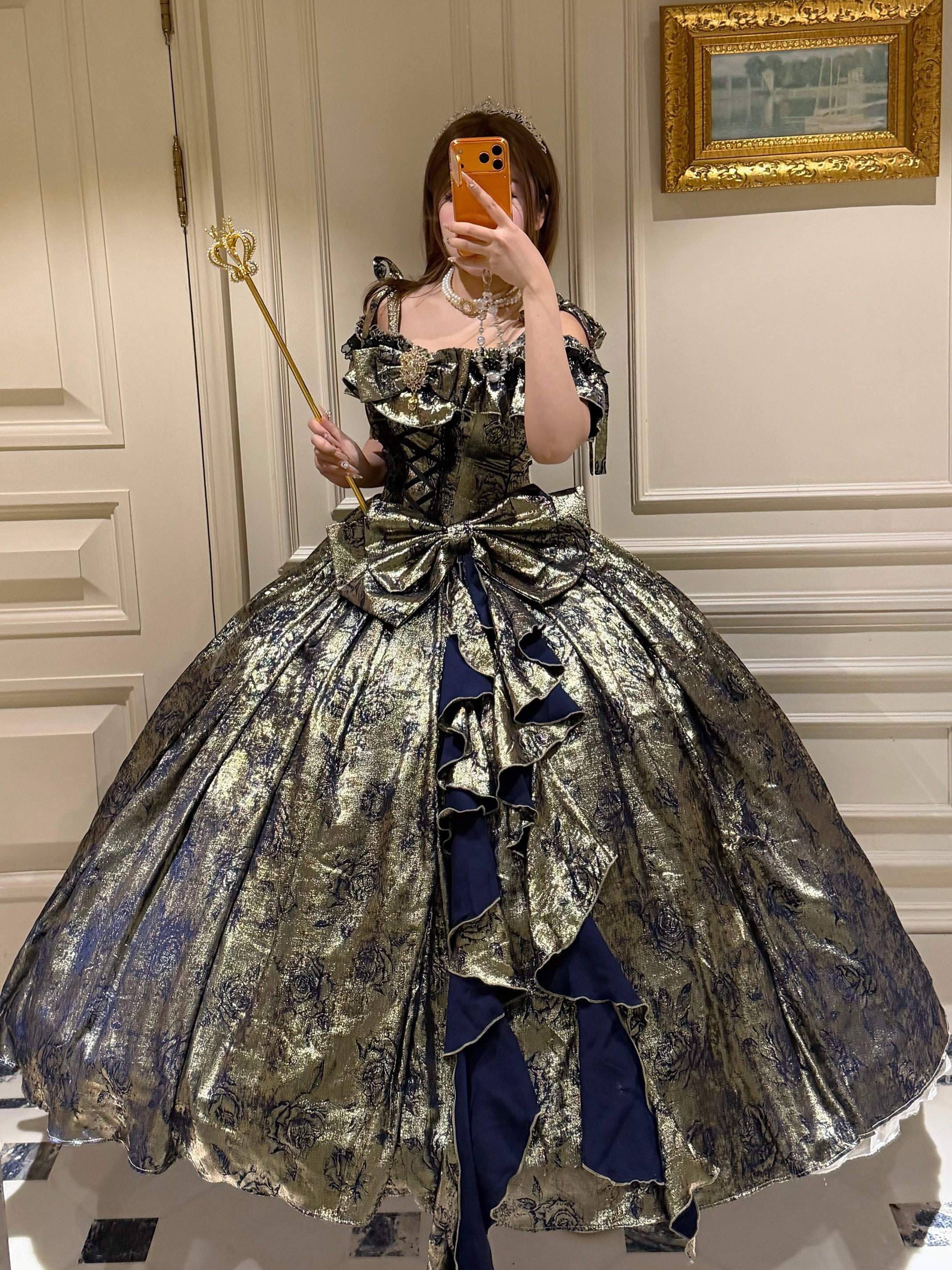Robe Princesse en Satin Doux